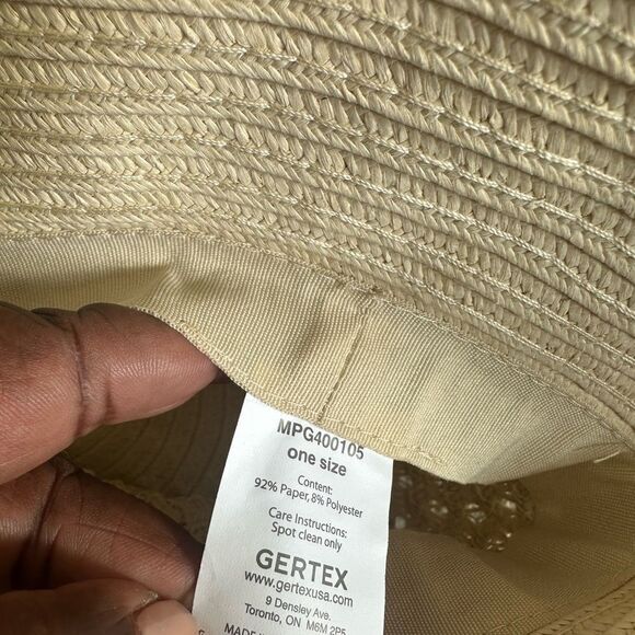 Gertex Beige Summer Bucket Hat O/S main image 5